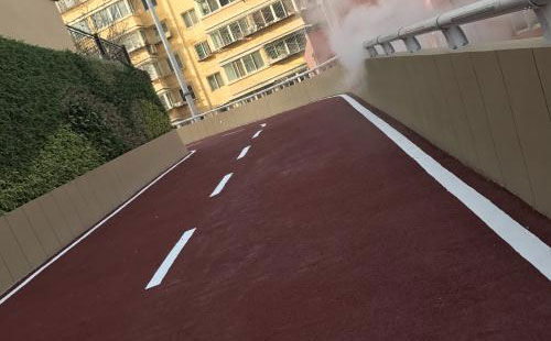 麦盖提彩色路面